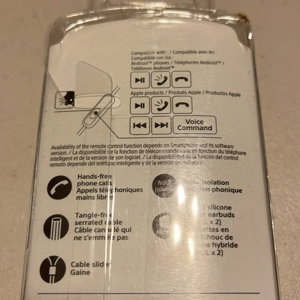 Sony for old smartphones stereo headphones mdr-ex15ap